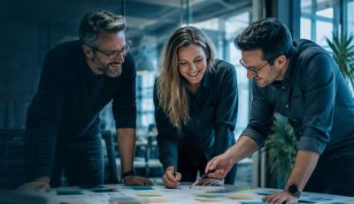 strategie steht. umsetzung stockt? pilot für transformationen begleiten. pilot für lead ai